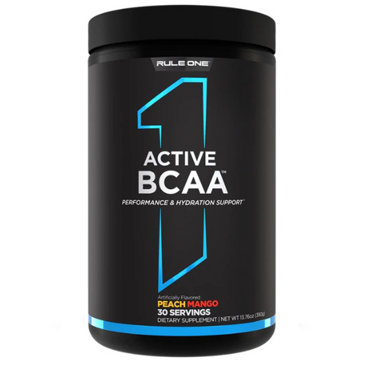 Active BCAA, Peach Mango, 390g, Rule One - Vitax.ro