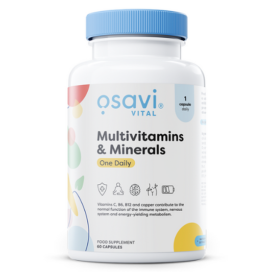 Multivitamins & Minerals One Daily, 60 caps, Osavi - Vitax.ro