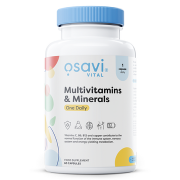 Multivitamins & Minerals One Daily, 60 caps, Osavi - Vitax.ro