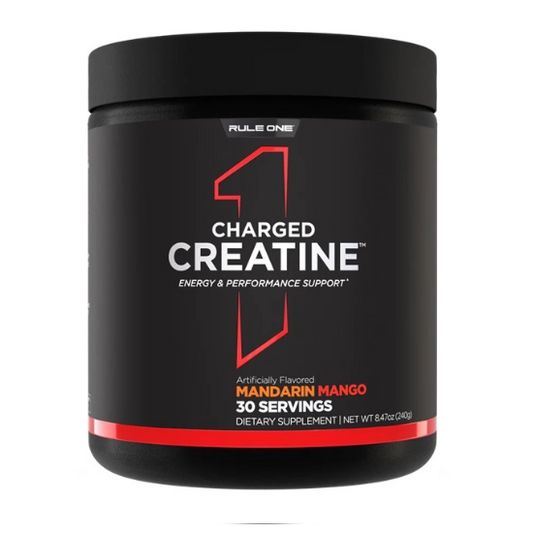 Charged Creatine, Mandarin Mango, 240g, Rule One - Vitax.ro