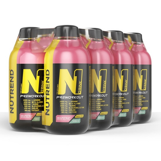 N1 Drink, Grapefruit with Eucalyptus, 8 x 330 ml, Nutrend - Vitax.ro