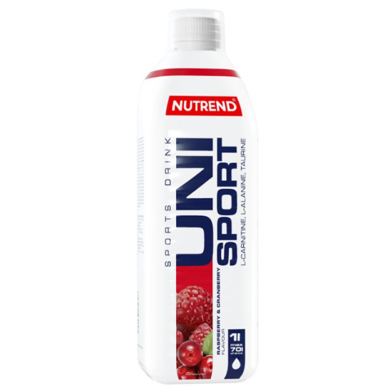 Unisport, Raspberry & Cranberry, 1000 ml, Nutrend - Vitax.ro