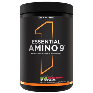 Essential Amino 9, Sour Watermelon, 345g, Rule One - Vitax.ro