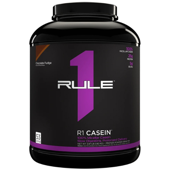 R1 Casein, Chocolate Fudge, 1800g, Rule One - Vitax.ro