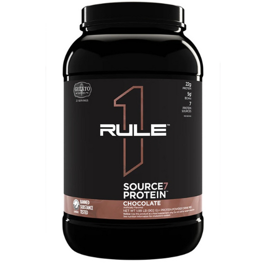 Source7 Protein, Chocolate Gelato, 902g, Rule One - Vitax.ro