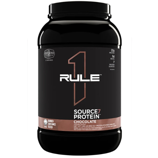 Source7 Protein, Chocolate Gelato, 902g, Rule One - Vitax.ro