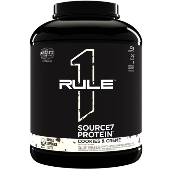 Source7 Protein, Cookies & Creme Gelato, 2280g, Rule One - Vitax.ro