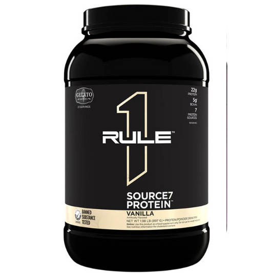 Source7 Protein, Vanilla Gelato, 897g, Rule One - Vitax.ro