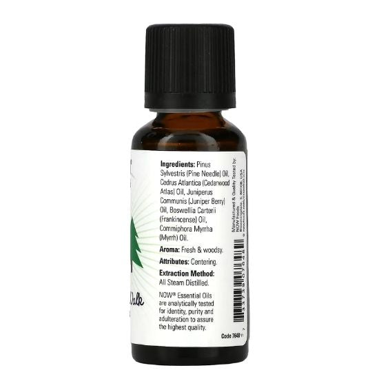 Essential Oil, Woodland Walk Oil, 30 ml, NOW Foods - Vitax.ro