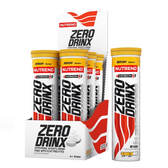 Zerodrinx, Lemon, 6 x 18 tablets, Nutrend - Vitax.ro