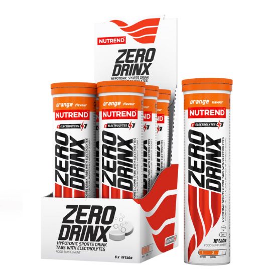 Zerodrinx, Orange, 6 x 18 tablets, Nutrend - Vitax.ro