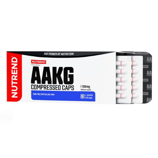 AAKG Compressed Caps, 120 caps, Nutrend - Vitax.ro