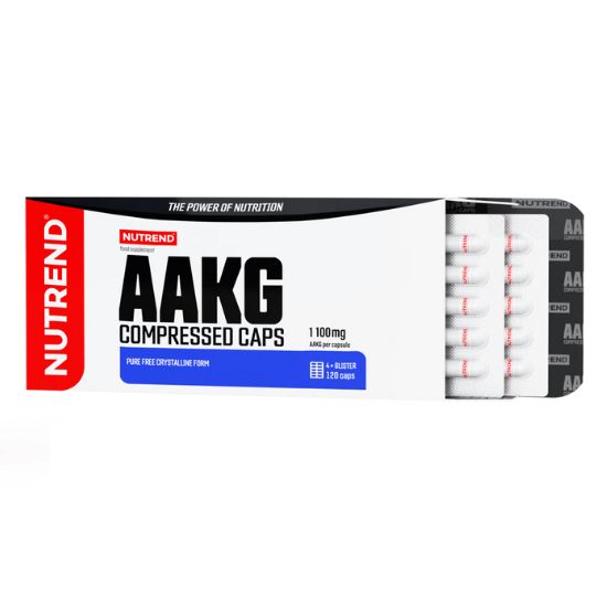 AAKG Compressed Caps, 120 caps, Nutrend - Vitax.ro