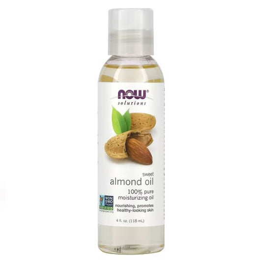 Almond Oil, Pure, 118 ml, NOW Foods - Vitax.ro