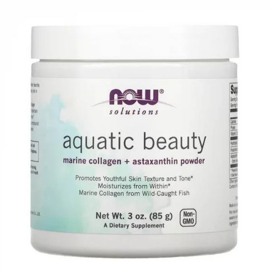 Aquatic Beauty, Powder, 85g, NOW Foods - Vitax.ro