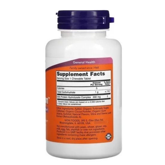 Brain Attention, 60 chewables, NOW Foods - Vitax.ro