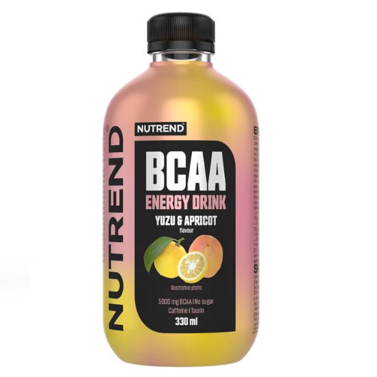 BCAA Energy Drink, Yuzu & Apricot, 8 x 330 ml, Nutrend - Vitax.ro