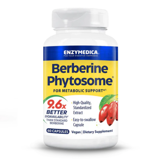 Berberine Phytosome, 60 caps, Enzymedica - Vitax.ro