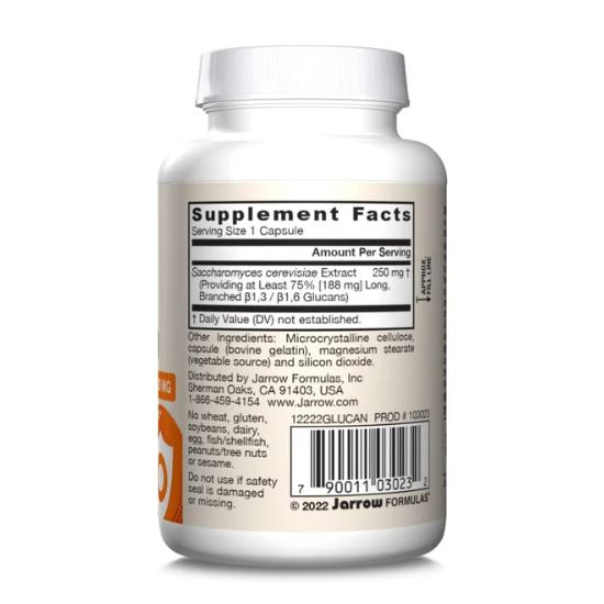 Beta Glucan, 60 caps, Jarrow Formulas - Vitax.ro