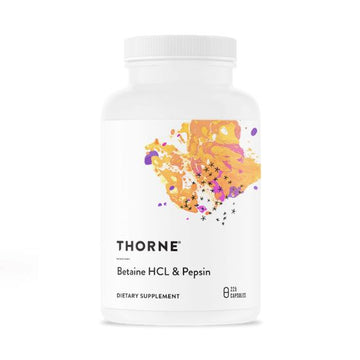 Betaine HCL și Pepsină, 225 capsule, Thorne Research - Vitax.ro