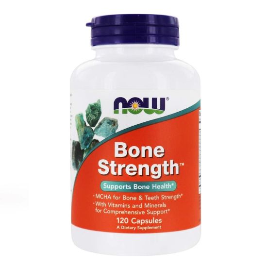Bone Strength, 120 caps, NOW Foods - Vitax.ro