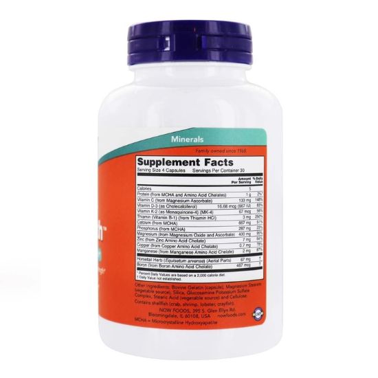 Bone Strength, 120 caps, NOW Foods - Vitax.ro