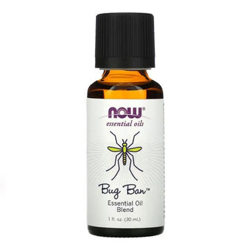 Essential Oil, Bug Ban, 30 ml, NOW Foods - Vitax.ro
