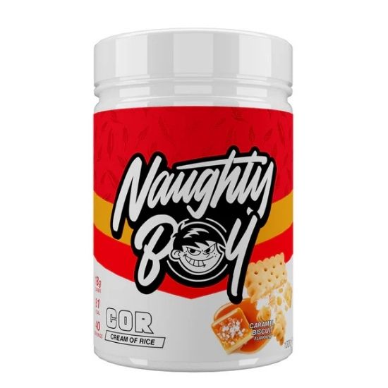 Cream of Rice, Caramel Biscuit, 1000g, Naughty Boy - Vitax.ro