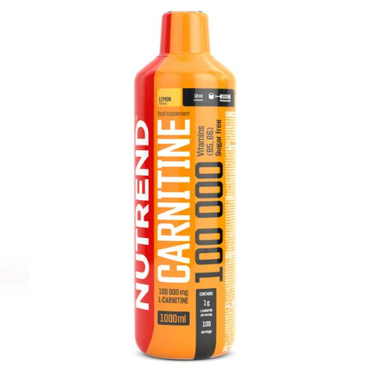 Carnitine 100 000, Lemon, 1000 ml, Nutrend - Vitax.ro