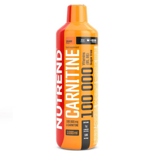 Carnitine 100 000, Orange, 1000 ml, Nutrend - Vitax.ro