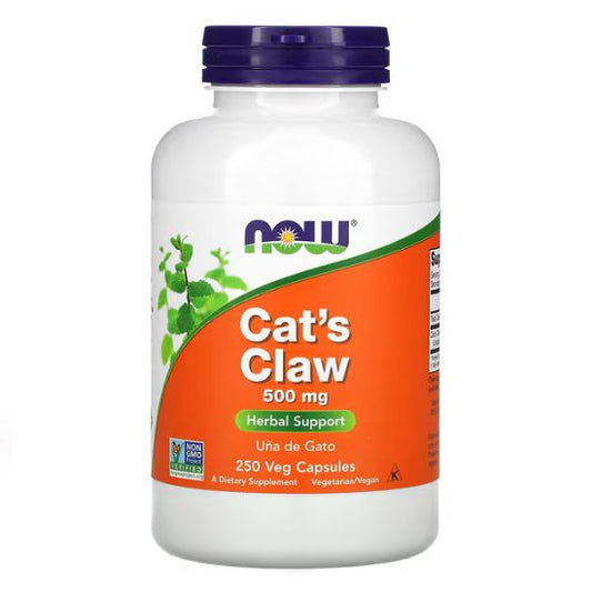 Cat's Claw, 500mg, 250 vcaps, NOW Foods - Vitax.ro