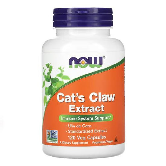 Cat's Claw Extract, 120 vcaps, NOW Foods - Vitax.ro