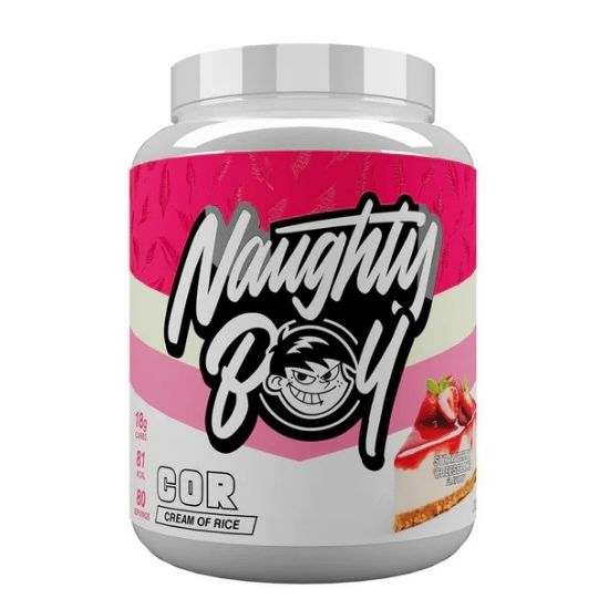 Cream of Rice, Strawberry Cheesecake, 2000g, Naughty Boy - Vitax.ro