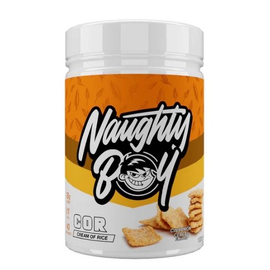 Cream of Rice, Cinnamon Cereal, 1000g, Naughty Boy - Vitax.ro