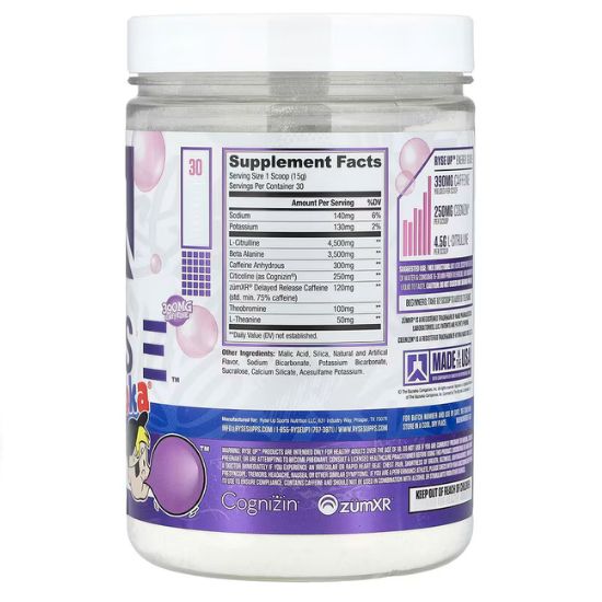 Loaded Pre, Bazooka Classic Grape, 450g, RYSE - Vitax.ro
