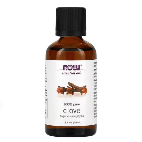 Essential Oil, Clove Oil, 59 ml, NOW Foods - Vitax.ro