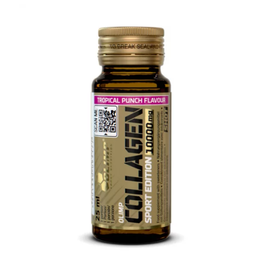 Collagen Sport Edition, Tropical Punch, 9 x 25 ml, Olimp Nutrition - Vitax.ro