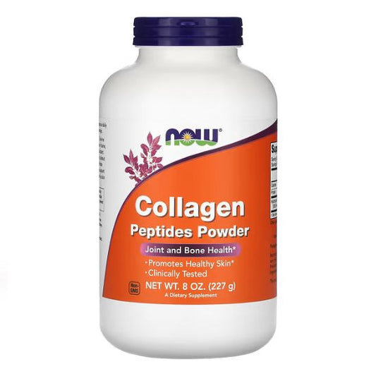 Collagen Peptides Powder, 227g, NOW Foods - Vitax.ro