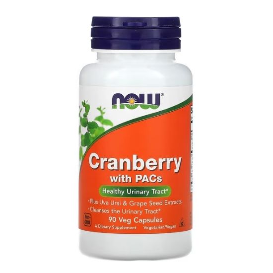 Cranberry with PACs, 90 vcaps, NOW Foods - Vitax.ro