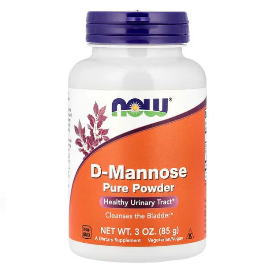 D-Mannose, Pure Powder, 85g, NOW Foods - Vitax.ro