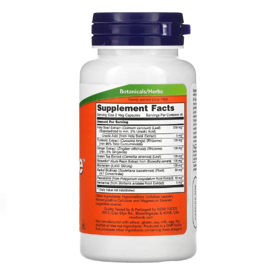 D-Flame, 90 vcaps, NOW Foods - Vitax.ro