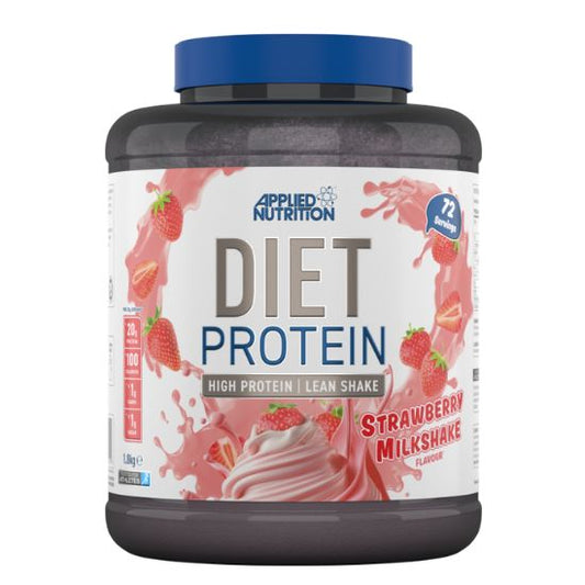 Diet Whey, Strawberry Milkshake, 1800g, Applied Nutrition - Vitax.ro