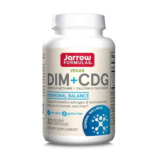 DIM + CDG, 30 vcaps, Jarrow Formulas - Vitax.ro