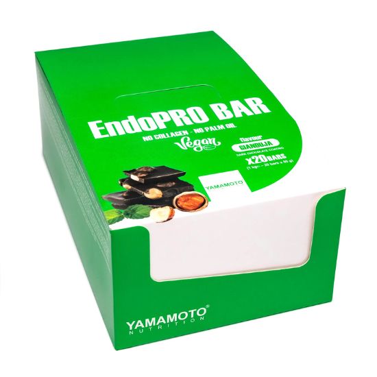 EndoPRO Bar, Gianduja, 20 x 50g, Yamamoto Nutrition - Vitax.ro