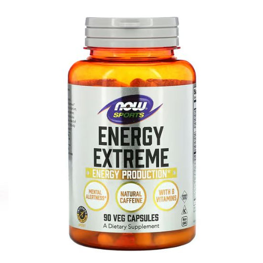 Sports Energy Extreme, 90 vcaps, NOW Foods - Vitax.ro