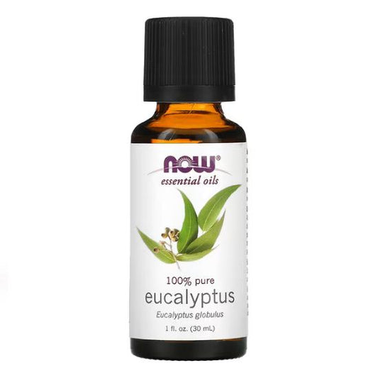 Essential Oil, Eucalyptus Oil, 30 ml, NOW Foods - Vitax.ro