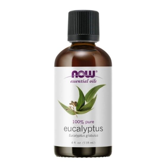 Essential Oil, Eucalyptus Oil, 118 ml, NOW Foods - Vitax.ro