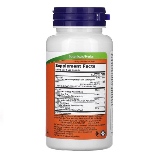 Female Balance, 90 vcaps, NOW Foods - Vitax.ro