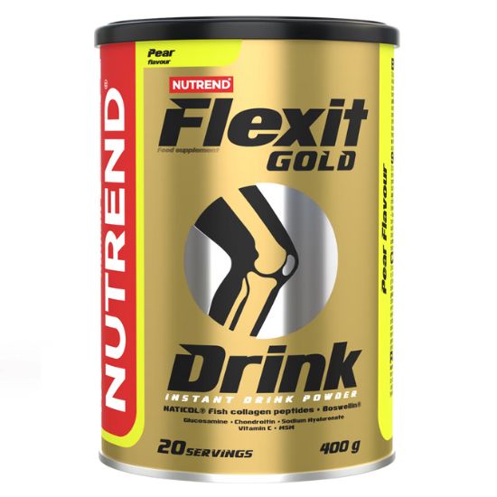 Flexit Gold Drink, Pear, 400g, Nutrend - Vitax.ro