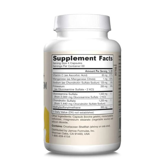 Glucosamine+Chondroitin+MSM, 240 caps, Jarrow Formulas - Vitax.ro